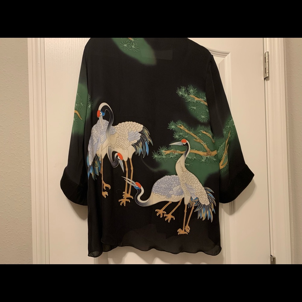 Exquisite 100% silk ensemble